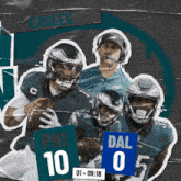 Dallas Cowboys (0) Vs. Philadelphia Eagles (10) First Quarter GIF - Nfl National Football League Football League GIFs