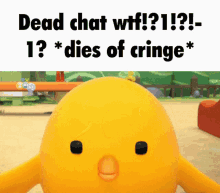 Dies Of Cringe Dead Chat GIF
