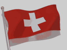 Switzerland Flag GIF - Switzerland Flag Flag Waver GIFs