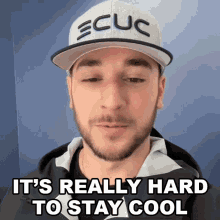 Its Really Hard To Stay Cool Anthony Alfredo GIF