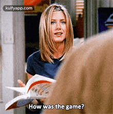Onhow Was The Game?.Gif GIF - Onhow Was The Game? Female Human GIFs