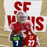 San Francisco 49ers (27) Vs. Seattle Seahawks (7) Post Game GIF - Nfl National Football League Football League GIFs