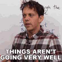 Things Arent Going Very Well Benjamin GIF - Things Arent Going Very Well Benjamin Engvid GIFs
