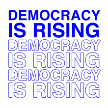 Democracy Is Rising Democracy GIF