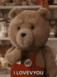 ted i love you blow kiss