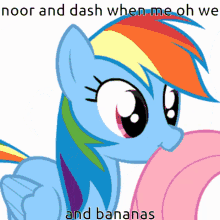 noor dash rainbow dash mlp my little pony