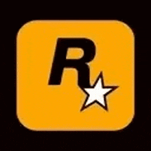 a logo for grand theft auto with a star on it .
