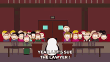 South Park Sue The Lawyer GIF - South Park Sue The Lawyer Panda GIFs