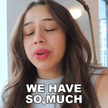 We Have So Much To Do Today Fernanda Ramirez GIF - We Have So Much To Do Today Fernanda Ramirez We Have A Lot To Do GIFs