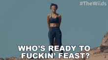 Whos Ready To Fucking Feast Rachel Reid GIF