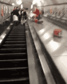 fail escalator nuts balls slide