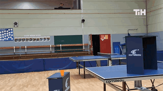 Table Tennis Trick Shots GIFs