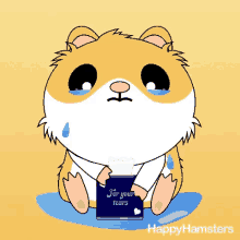 Happy Hamster Sad GIF - Happy Hamster Sad Broken Heart GIFs
