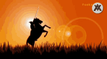 Horse Silhouette GIF - Horse Silhouette Soldier GIFs