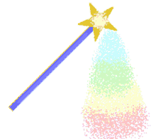 cool fairy wand sparkles