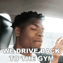 We Drive Back To The Gym Rickey GIF - We Drive Back To The Gym Rickey We Return To The Gym By Car GIFs