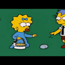 Sad Easter GIF - Sad Easter The Simpsons GIFs