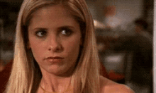 Buffy Slays With Her Eyes GIF - Buffy Vampire Slayer Buffy Vampire GIFs