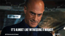 Its Almost Like Witnessing A Miracle Detective Elliot Stabler GIF - Its Almost Like Witnessing A Miracle Detective Elliot Stabler Law And Order Organized Crime GIFs