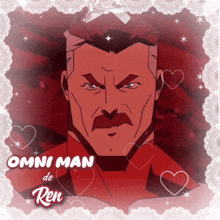 a cartoon drawing of omni man de ren