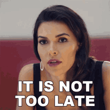 It Is Not Too Late Lexi Vaziri GIF - It Is Not Too Late Lexi Vaziri Blood And Treasure GIFs