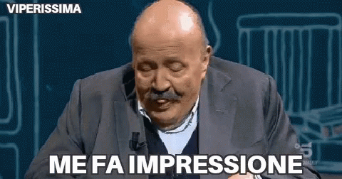 Man Talking GIF - Man Talking Viperissima Maurizio Costanzo Show Trash Tv Gif Reaction GIFs