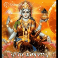 Mata Lakshmi GIF - Mata Lakshmi Good Morning GIFs