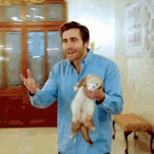 Ferret Jake Gyllenhaal GIF - Ferret Jake Gyllenhaal Hold This GIFs