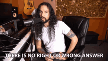 There Is No Right Or Wrong Answer Anthony Vincent GIF - There Is No Right Or Wrong Answer Anthony Vincent Ten Second Songs GIFs
