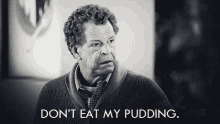 Walter Bishop Fringe GIF - Walter Bishop Fringe Dont Eat My Pudding GIFs