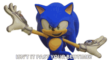 isnt it past your bedtime sonic the hedgehog sonic prime its time to sleep its time to go to bed
