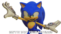 Isnt It Past Your Bedtime Sonic The Hedgehog Sticker - Isnt It Past Your Bedtime Sonic The Hedgehog Sonic Prime Stickers