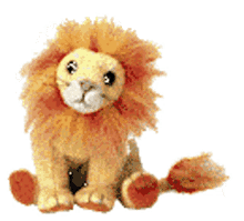 webkinz plush stuffed lion cute