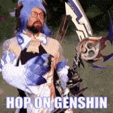 Hop On GIF - Hop On Genshin GIFs