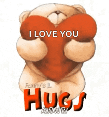 Hugs I Love You Quotes GIF - Hugs I Love You Quotes GIFs