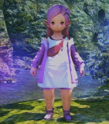 Lalafell Luly Moon GIF - Lalafell Luly Moon Panik GIFs