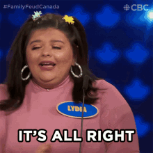 its all right family feud canada all right its fine not a big deal