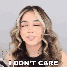 I Dont Care Isabella Chavez GIF - I Dont Care Isabella Chavez Idc GIFs
