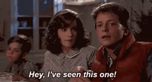 Seen It Marty GIF - Seen It Marty Back To The Future - Discover & Share GIFs