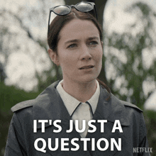 It'S Just A Question Dove GIF - It'S Just A Question Dove Bodkin GIFs