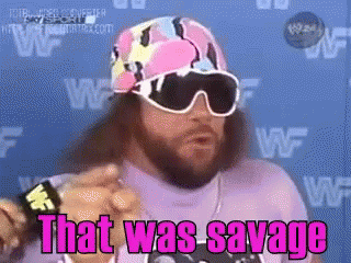 That Was Savage GIF - WWE Macho Man Randy Savage - Discover ...