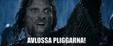 avlossa pluggarna is written on a blue background