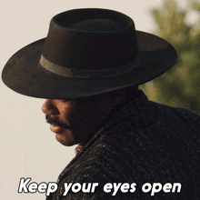 Keep Your Eyes Open Bass Reeves GIF - Keep Your Eyes Open Bass Reeves Lawmen Bass Reeves GIFs