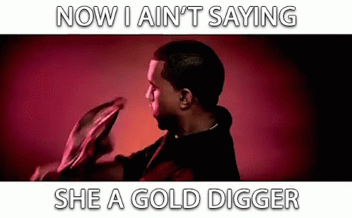 gold digger memes
