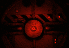 a close up of a person with glowing eyes