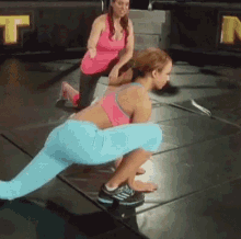 Sasha Workout Exercise GIF