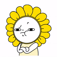 flower sunflower cute daily emotion
