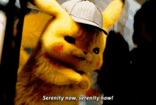Detective Pikachu Serenity Now GIF - Detective Pikachu Serenity Now Pikachu GIFs