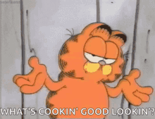 Garfield Idk GIF - Garfield Idk Sorry Not Sorry GIFs