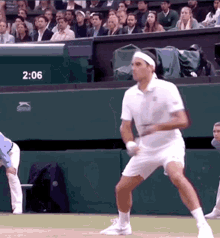 Roger Federer Backhand GIF - Roger Federer Backhand Shank GIFs